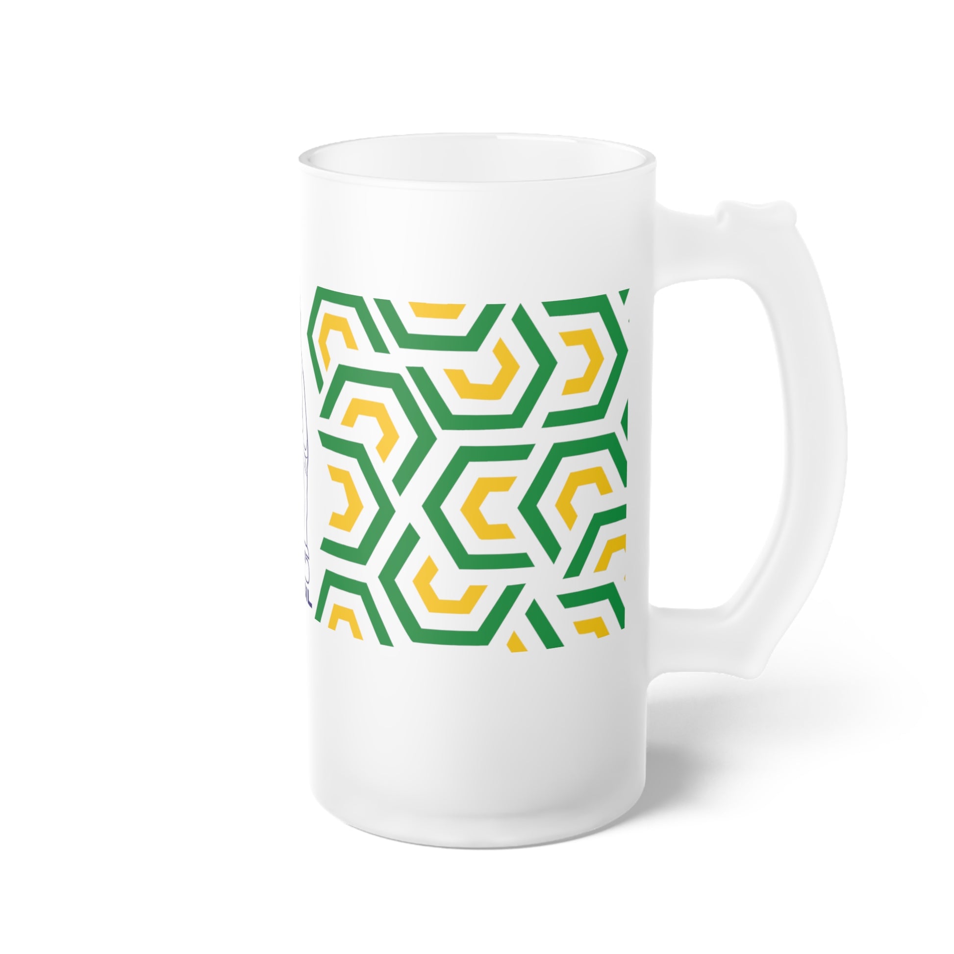 Brasil- Inspired Frosted Glass Beer Mug for Celebrations, Personalized Gift for Friends, Partyware, Unique Home Bar Decor, Ideal for [...]