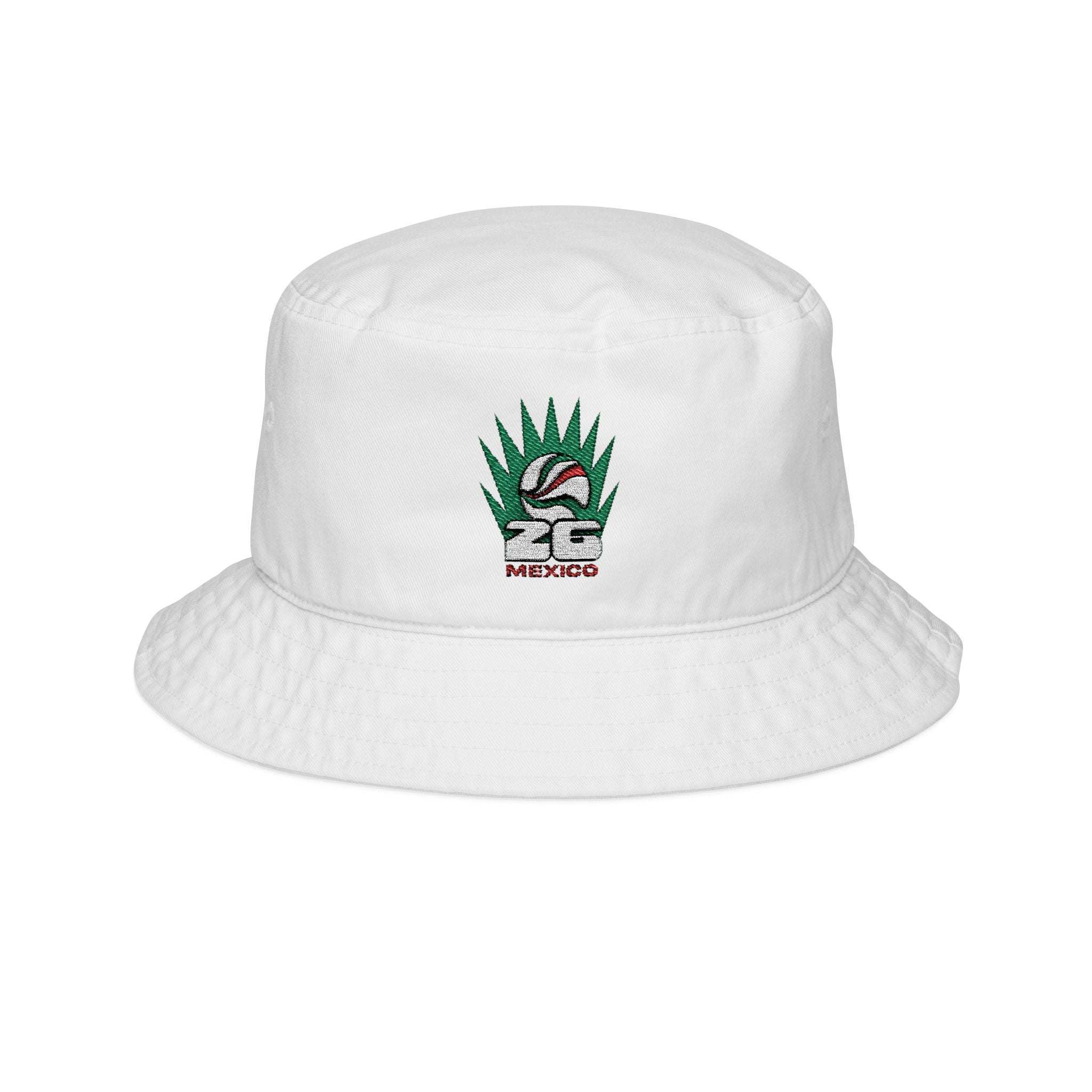 Mexico-Embroidered Bucket Hat - Stylish Sun Protection for Summer, Perfect for Beach Days, Festivals, Casual Outings, and Gifts