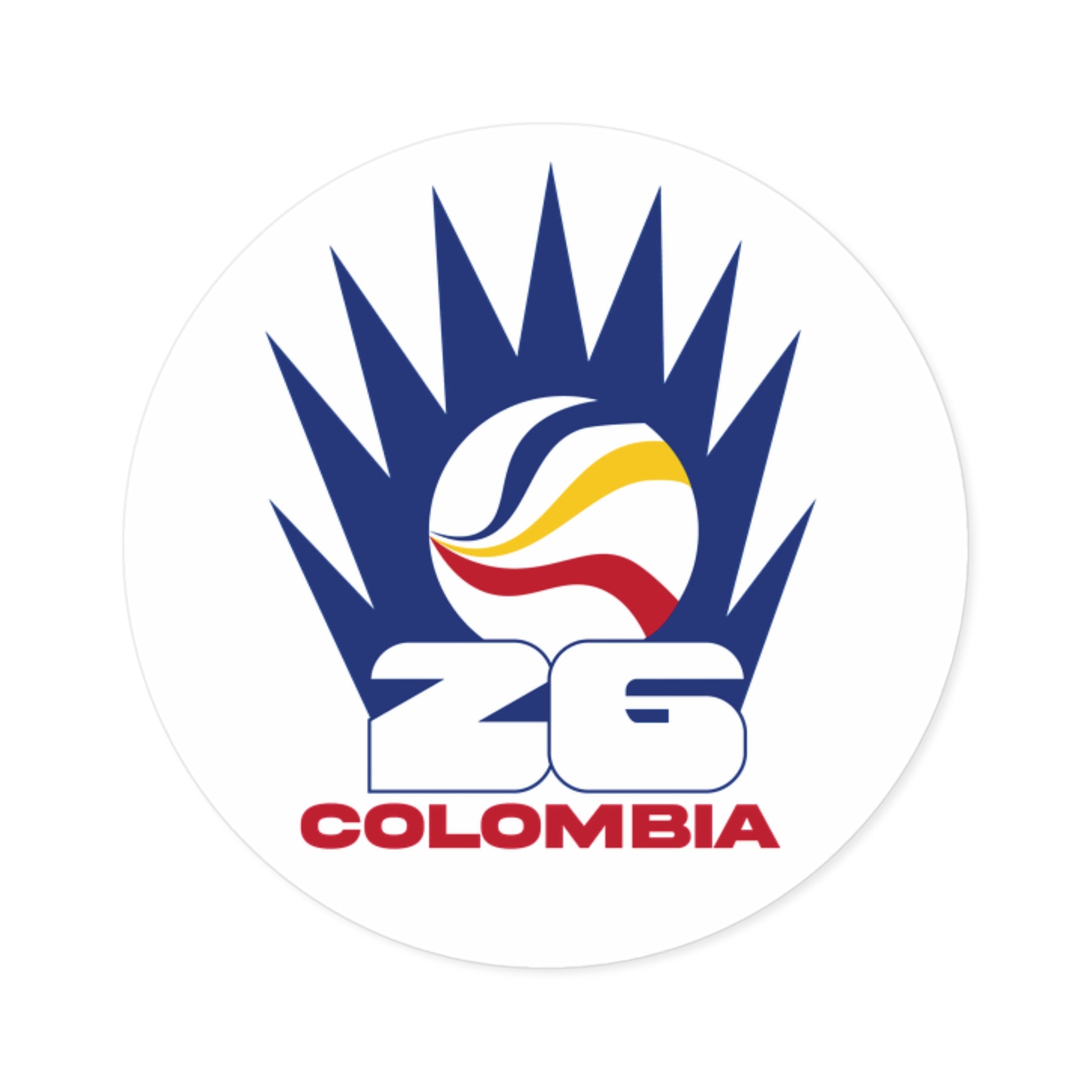 Colombia-Soccer 2026 Fan Decal | Team Spirit Sticker