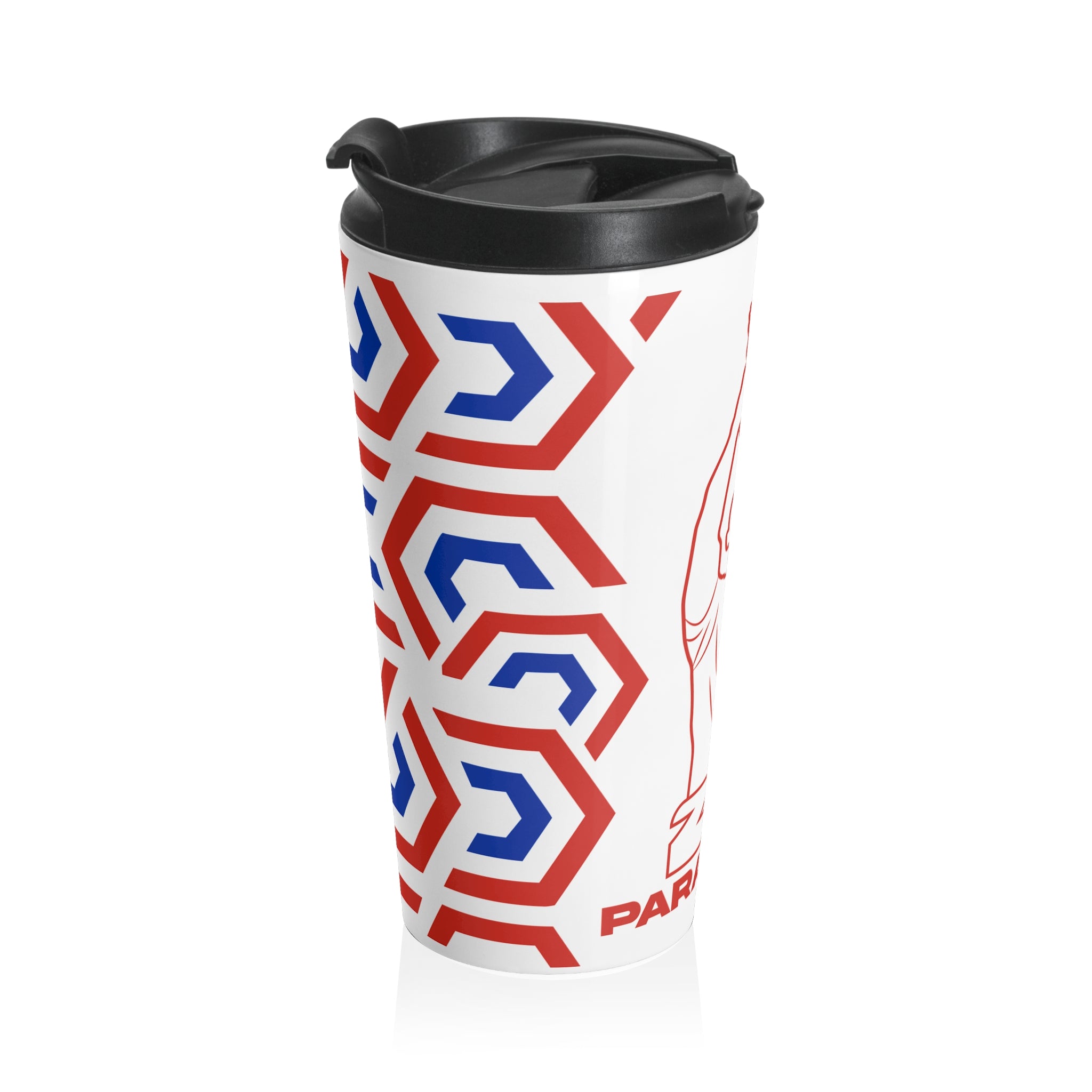 Paraguay Festive Steel Travel Mug for Coffee Lovers, Perfect Holiday Gift, Drinkware, Ideal for Travel, Eco-Friendly Cup