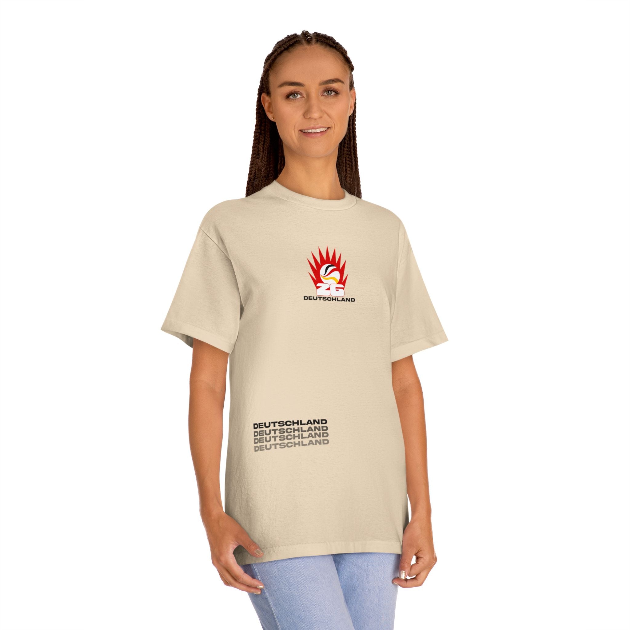 Deutschland-Inspired Unisex Classic Tee | Summer Vibes, Travel Souvenir, Casual Wear, Gift for Him/Her, Festival Apparel