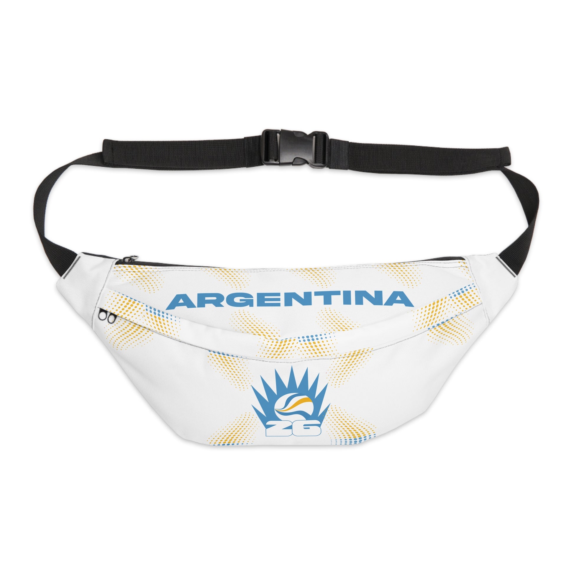 Argentina Stylish Large Fanny Pack for Everyday Use, Travel Accessory, Sporty Bag, Festival Essentials, Unisex Hip Pack