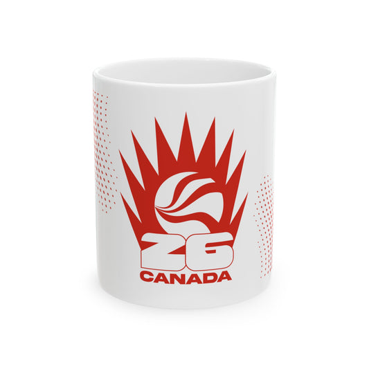 Canada Soccer Mug - Perfect for Fans, Gifts, Holidays, Celebrations, Home Decor