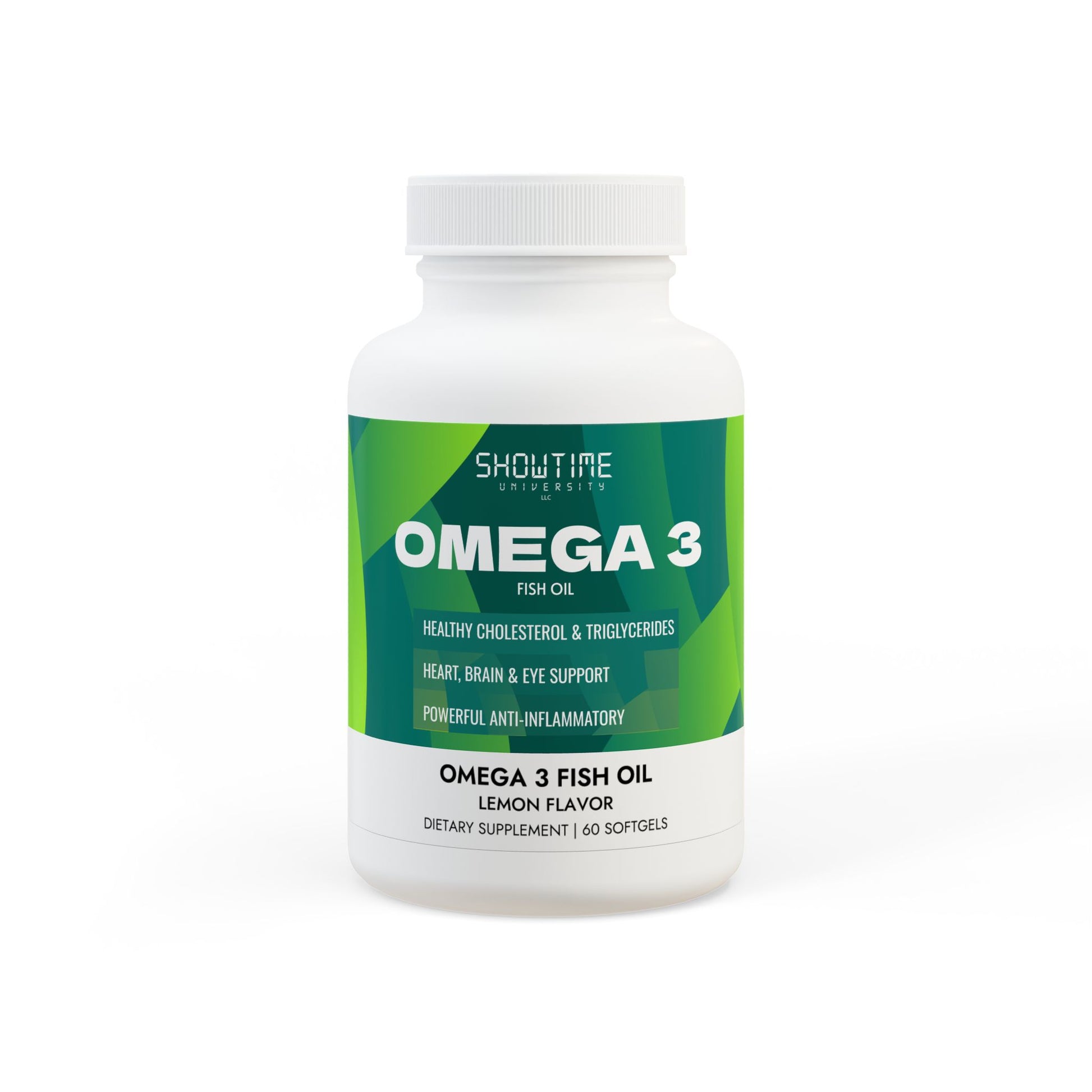 Omega 3 Fish Oil Supplement (60 Softgels)