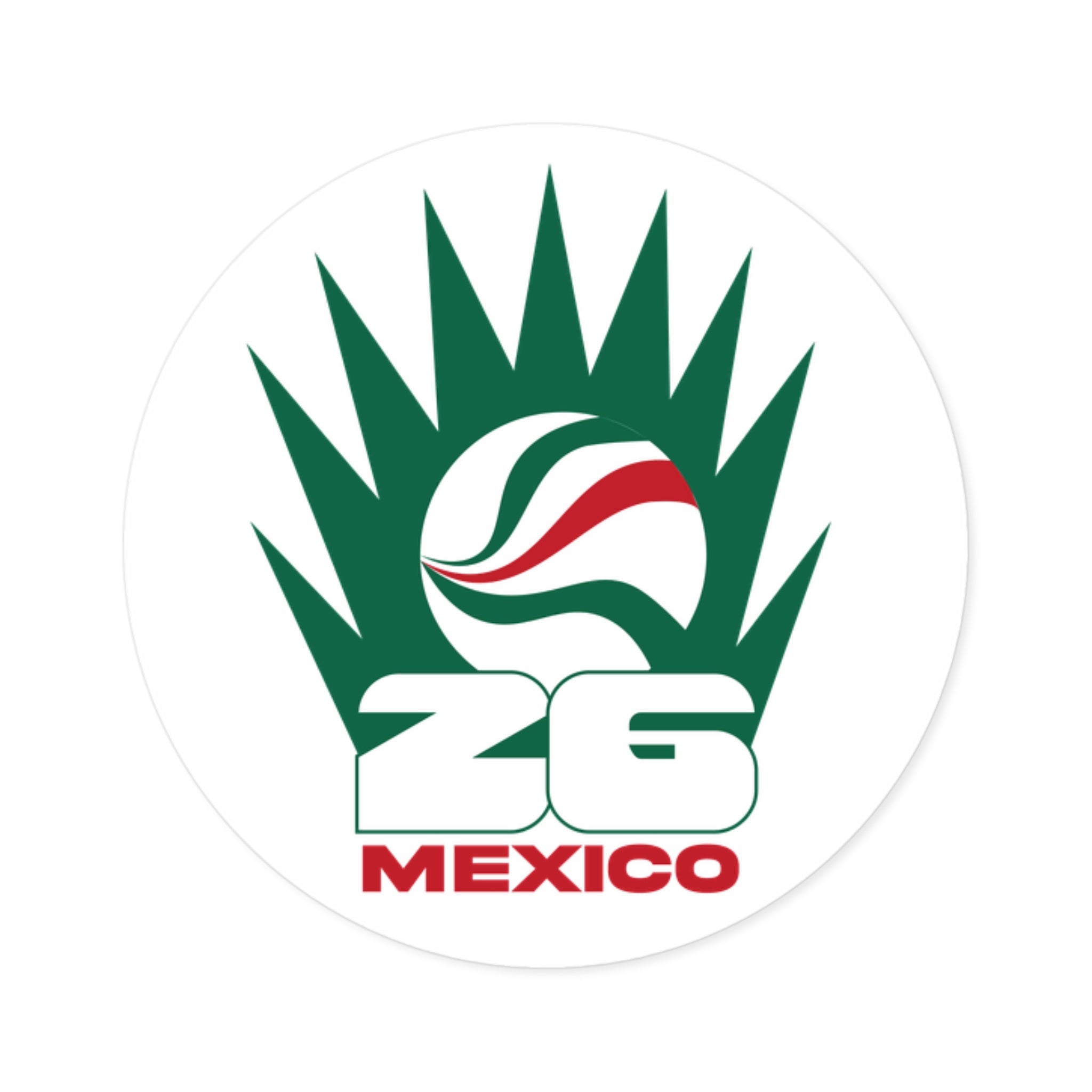 Mexico-Soccer 2026 Fan Decal | Mexican Team Spirit Sticker