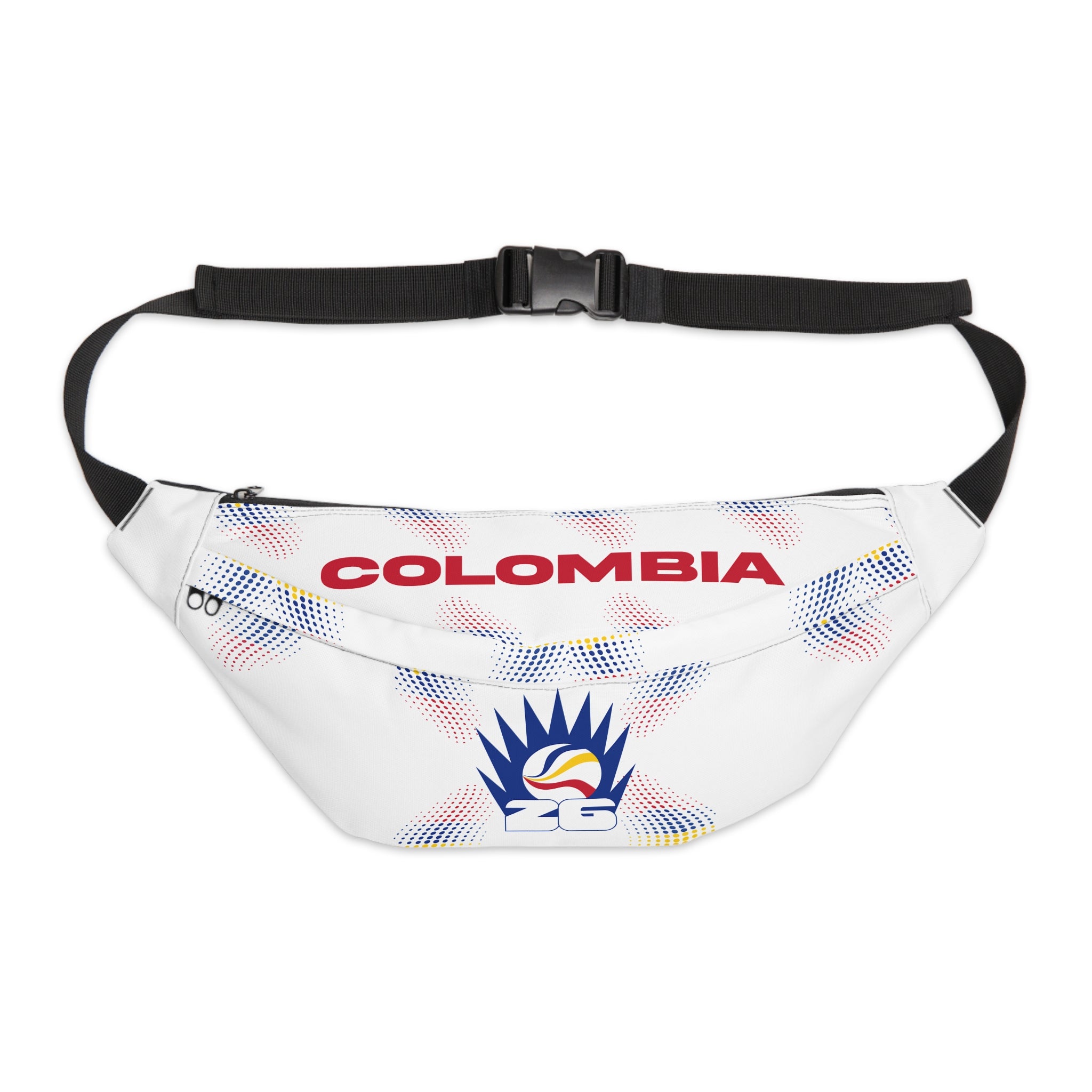 Colombia- Stylish Large Fanny Pack for Everyday Use, Travel Accessory, Sporty Bag, Festival Essentials, Unisex Hip Pack
