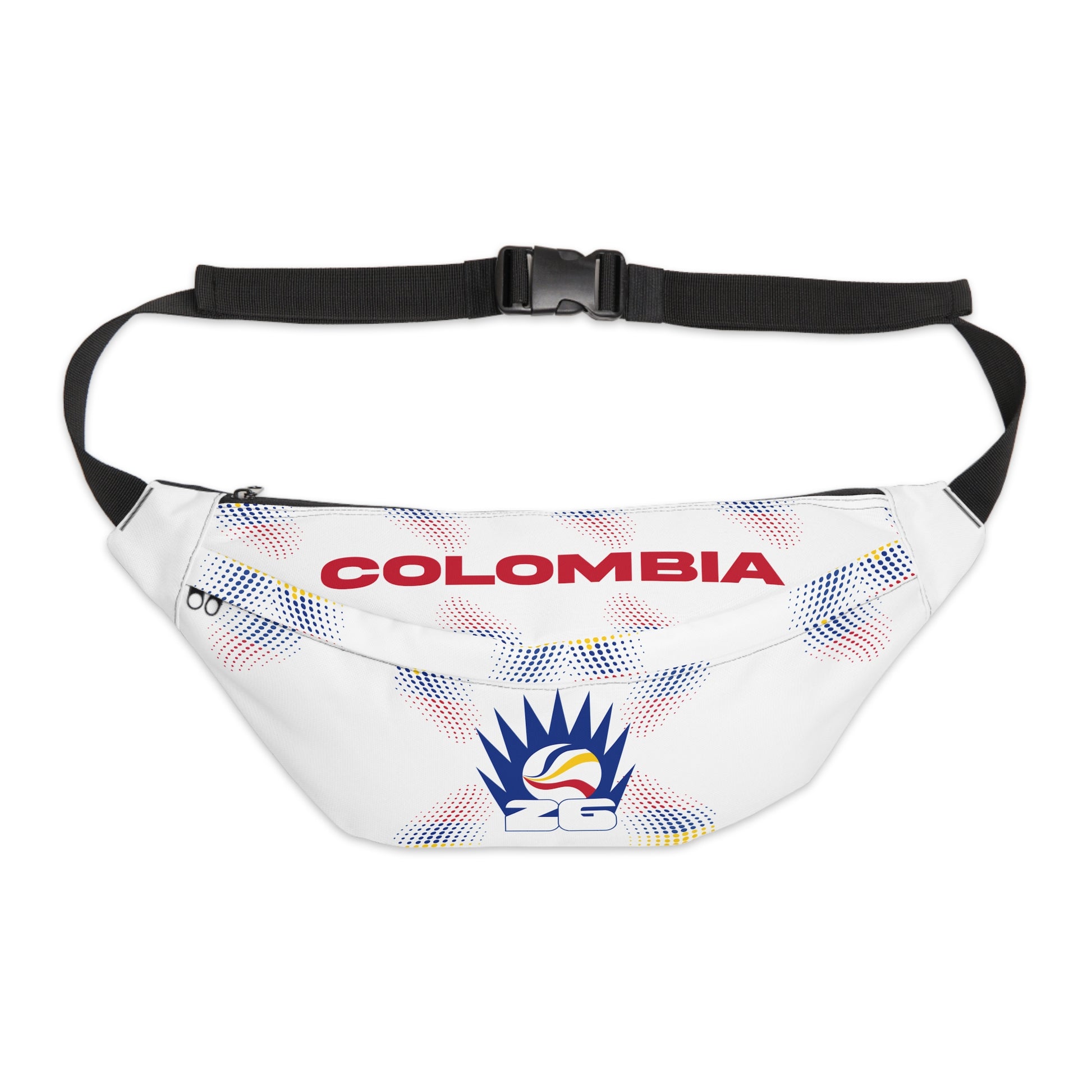 Colombia- Stylish Large Fanny Pack for Everyday Use, Travel Accessory, Sporty Bag, Festival Essentials, Unisex Hip Pack