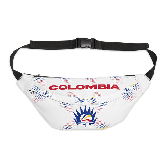 Colombia- Stylish Large Fanny Pack for Everyday Use, Travel Accessory, Sporty Bag, Festival Essentials, Unisex Hip Pack